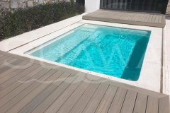 Piscina con Cubierta Automática